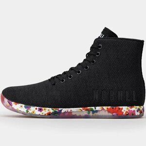 Nobull Men's Trainer High-Top in Black Daisy Sz 12